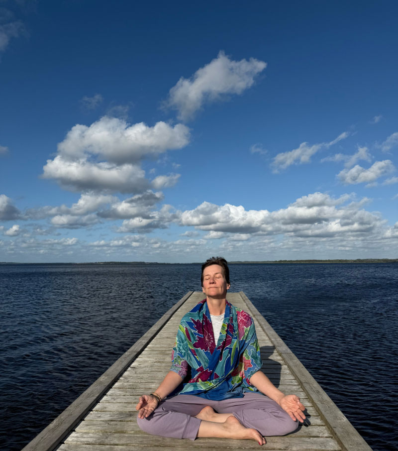 Meditation am Fjord, Fotonachweis: Hagen Ermer